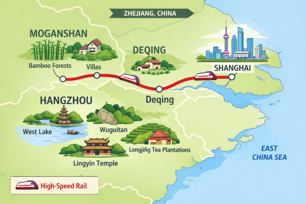 Beyond Shanghai: 3 Unforgettable 3-5 Day Zhejiang Itineraries by High-Speed Rail