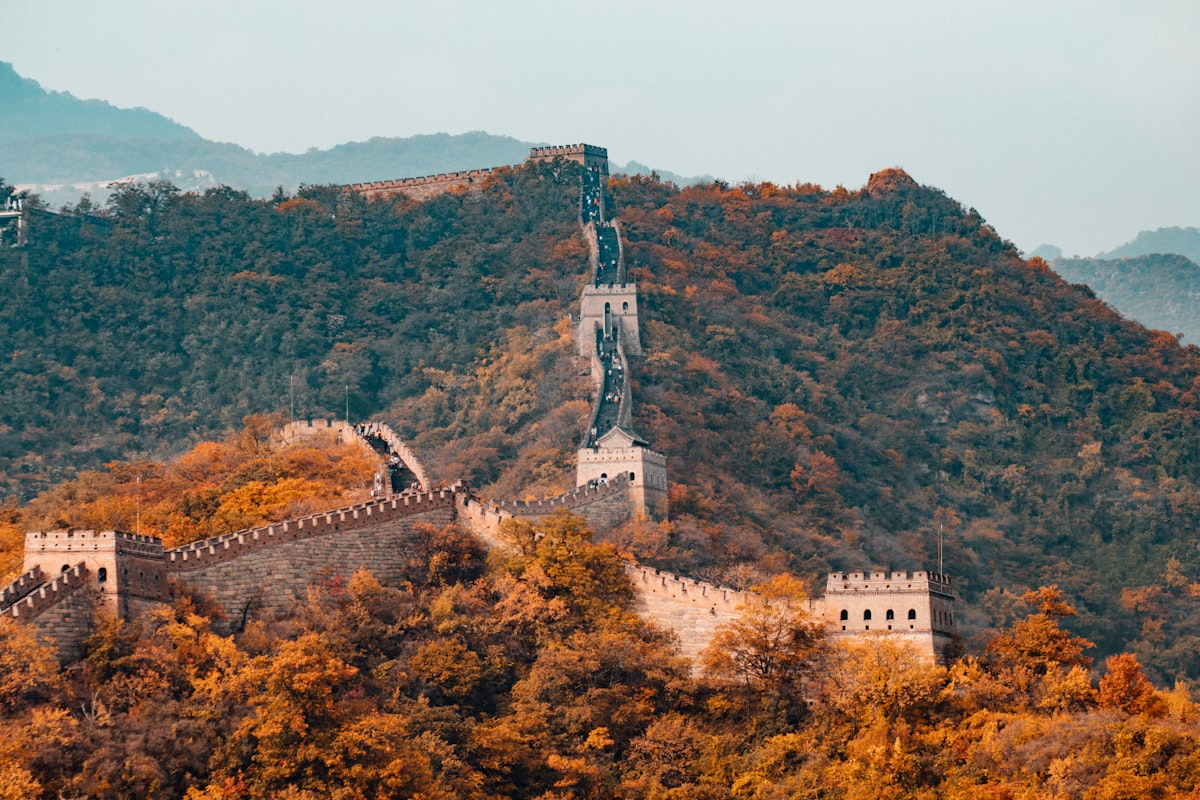 China summer travel landscape