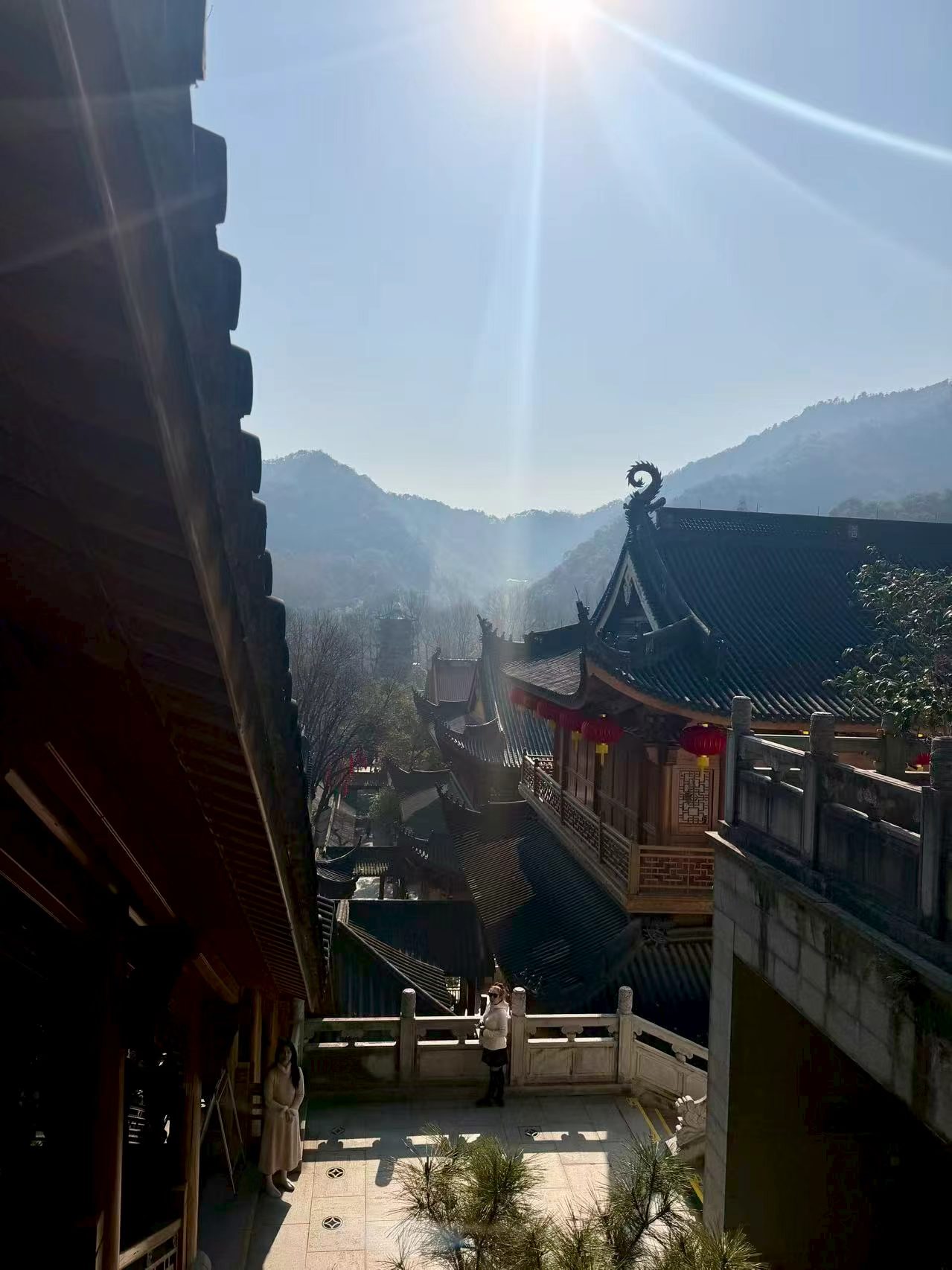 Faxi Temple in the mountains near Hangzhou
